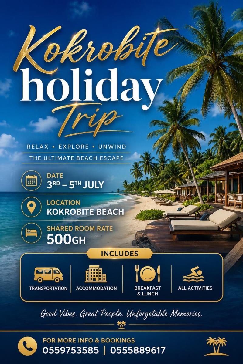 Kokrobite Holiday Trip