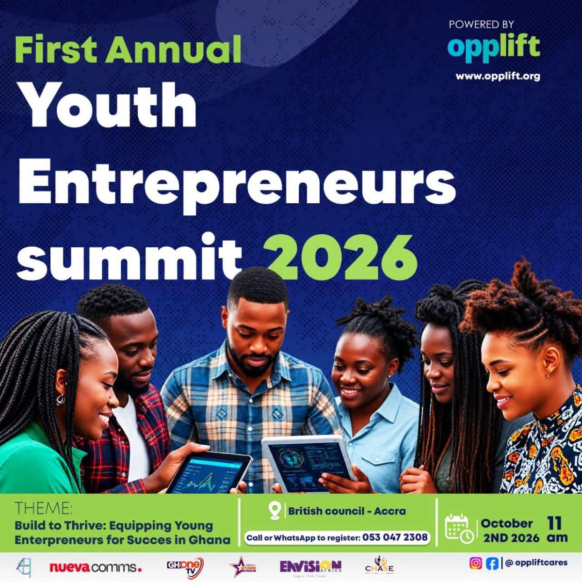 FIRST ANNUAL YOUTH ENTREPRENEURS SUMMIT 2026